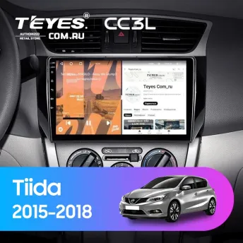 Штатная магнитола Teyes CC3L 4/32 Nissan Tiida C13 (2015-2018)