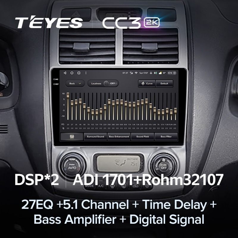 Штатная магнитола Teyes CC3 2K 6/128 Kia Sportage 2 (2004-2010)