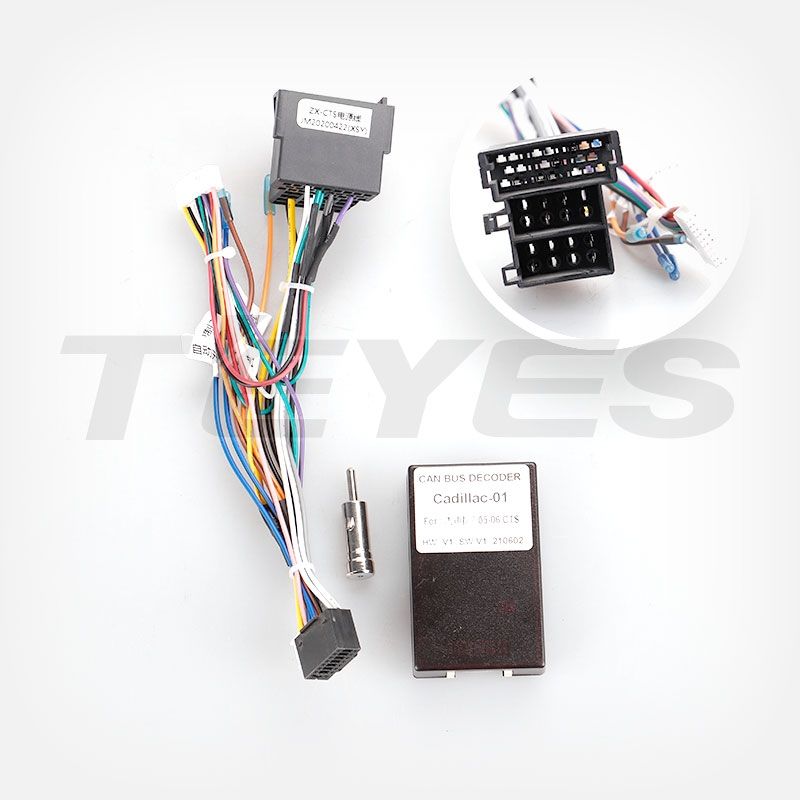 Переходная рамка Cadillac CTS (2002-2007) / SRX (2003-2009) (10")