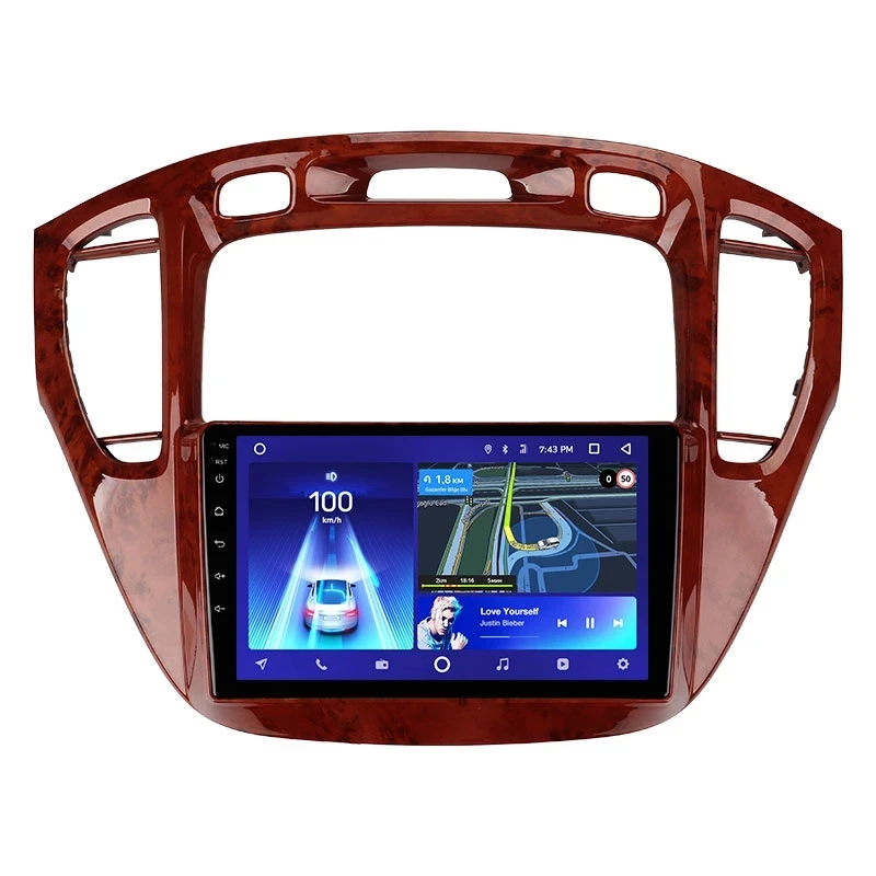 Переходная рамка Toyota Highlander 1 XU20 (2001-2007) (9")