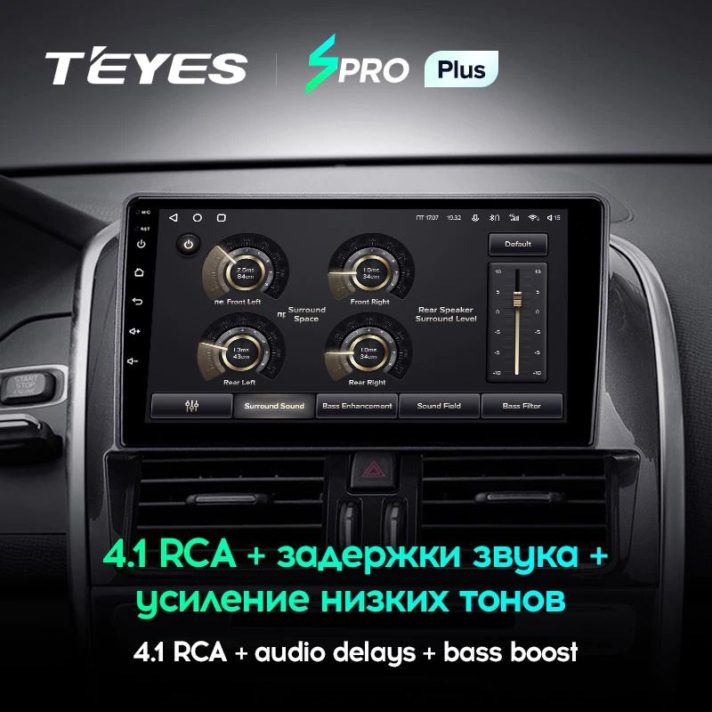 Штатная магнитола Teyes SPRO Plus 6/128 Volvo XC60 I 1 (2008-2017) Тип-A