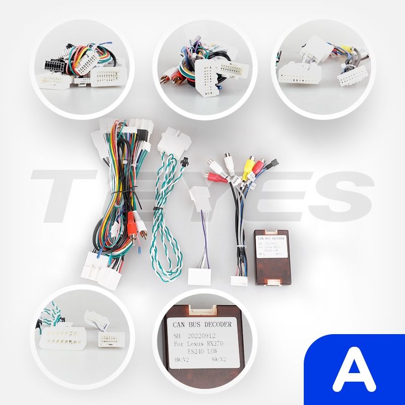 Переходная рамка Lexus ES ES200 ES250 ES300h ES350 XV60 VI 6 (2012-2018) Тип-A (9")