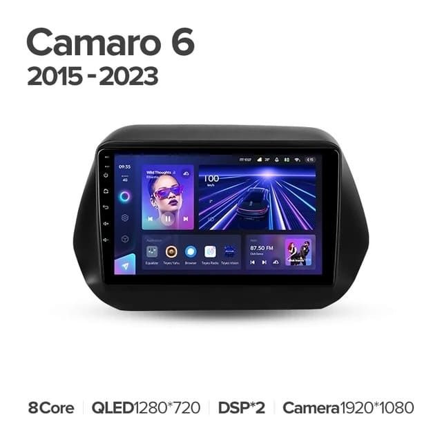 Штатная магнитола Teyes CC3 4/32 Chevrolet Camaro 6 (2015-2023)