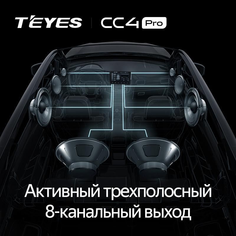 Штатная магнитола Teyes CC4 Pro 8/128 Audi S6 2 (1999-2004)