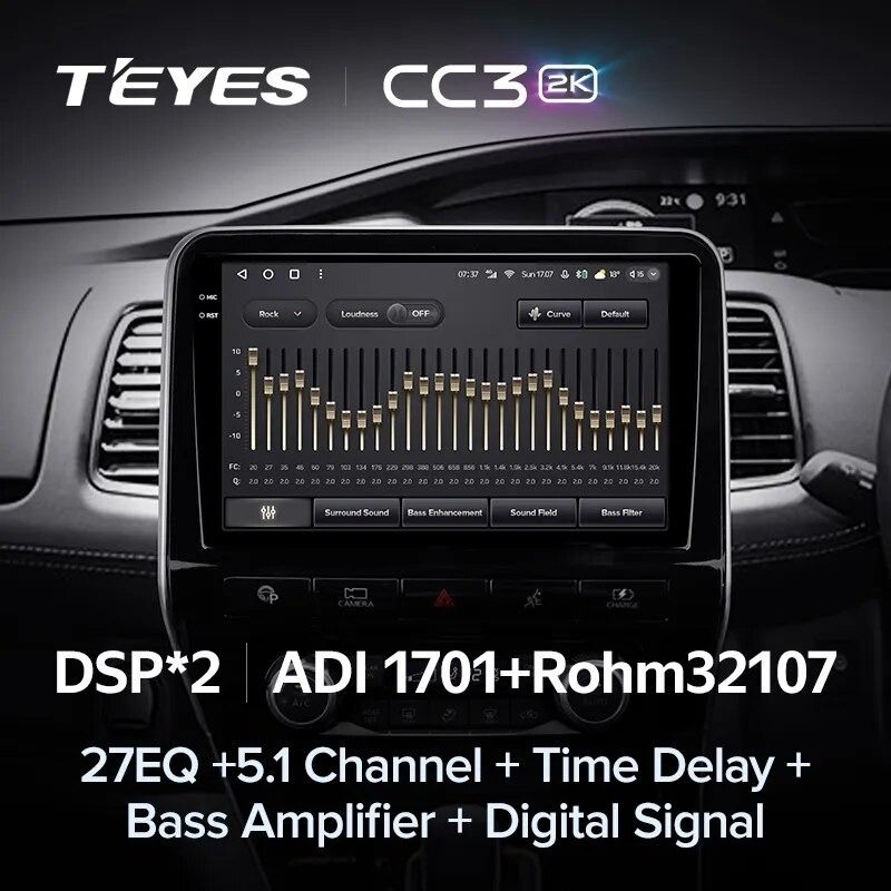 Штатная магнитола Teyes CC3 2K 360 6/128 Nissan Serena 5 V C27 (2016-2021) F1 Правый руль