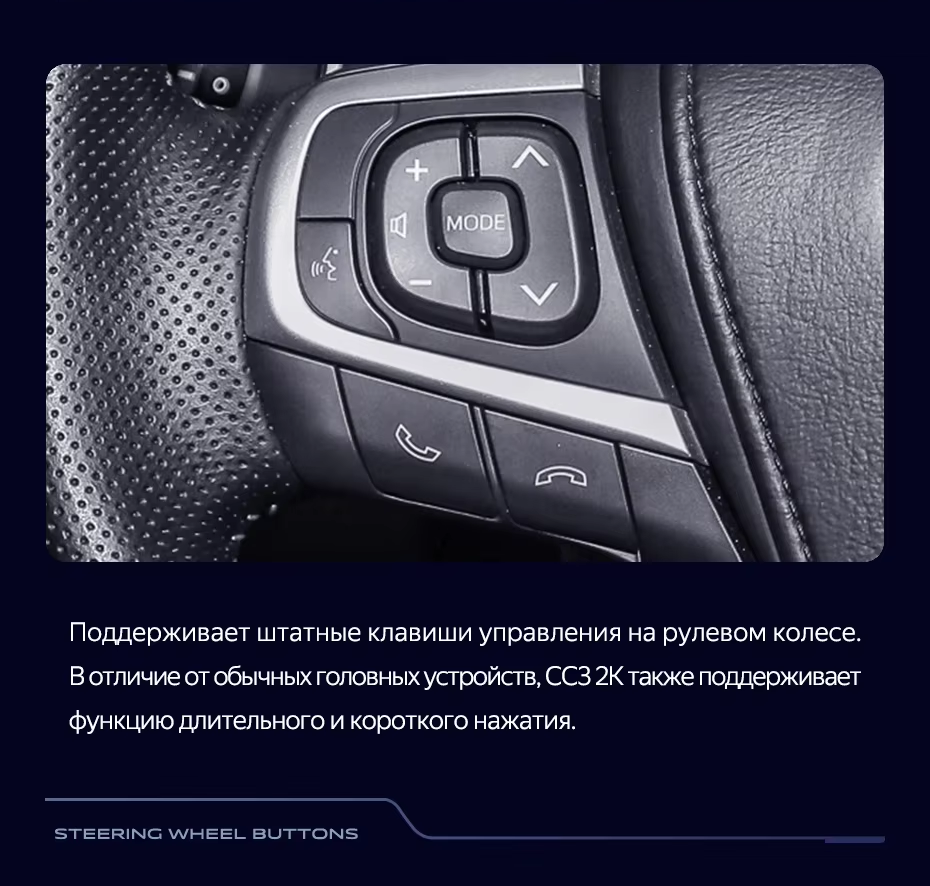 Штатная магнитола Teyes CC3 2K 360 6/128 Toyota Harrier XU60 (2013-2020) F1