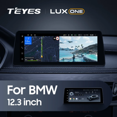 Штатная магнитола Teyes LUX ONE 4/32 BMW 5-Series F10 F11 (CIC) (2010-2016) Universal