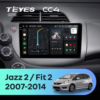 Штатная магнитола Teyes CC4 6/64 Honda Jazz 2 (2007-2014)