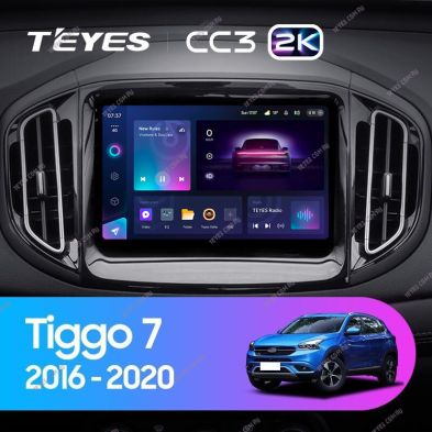 Штатная магнитола Teyes CC3 2K 4/64 Chery Tiggo 7 (2016-2020) F2