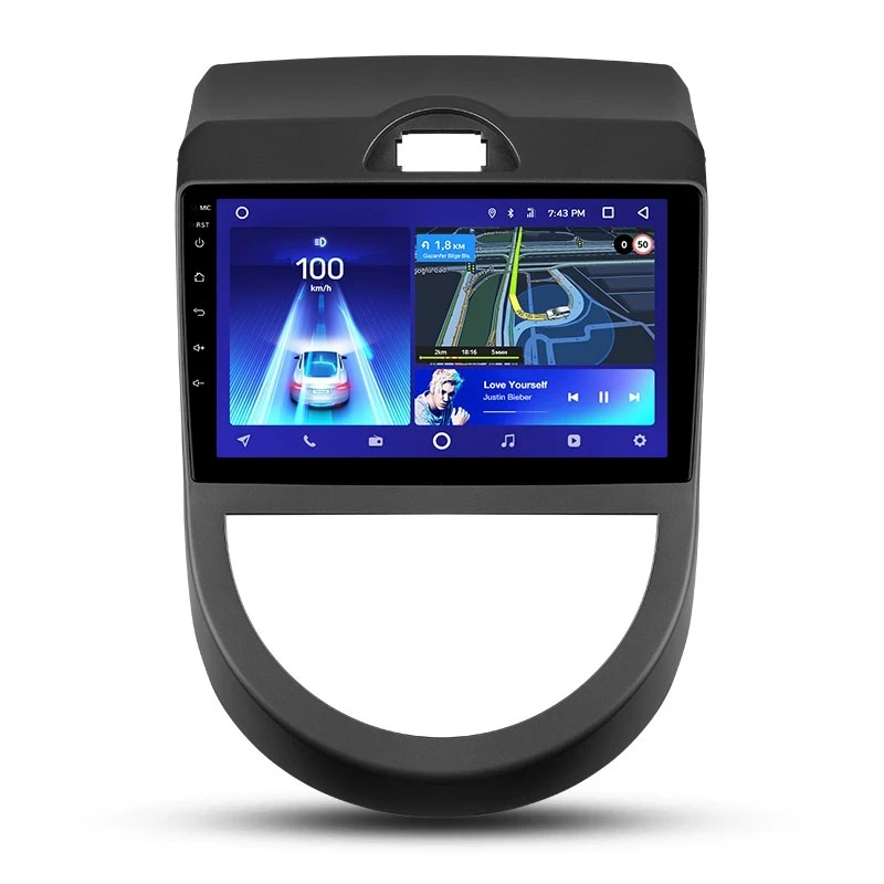 Переходная рамка Kia Soul 1 (2008-2014) (9")