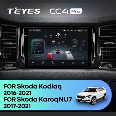 Штатная магнитола Teyes CC4 Pro 12/256 Skoda Kodiaq (2016-2021) F2
