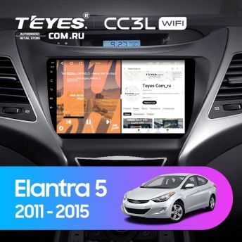 Штатная магнитола Teyes CC3L WiFi 2/32 Hyundai Elantra 5 JK GD MD UD (2010-2016) F2