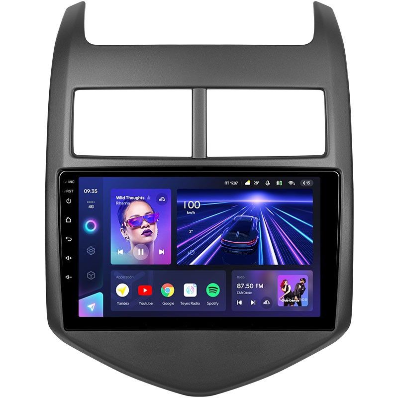 Штатная магнитола Teyes CC3 6/128 Chevrolet Aveo 2 (2011-2015)