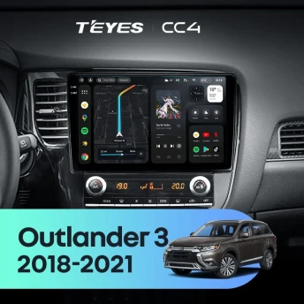 Штатная магнитола Teyes CC4 6/64 Mitsubishi Outlander 3 (2018-2021)