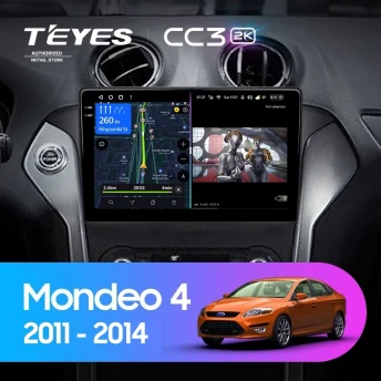 Штатная магнитола Teyes CC3 2K 6/128 Ford Mondeo 4 (2011-2014)