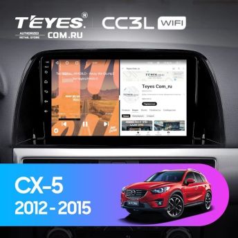 Штатная магнитола Teyes CC3L WiFi 2/32 Mazda CX-5 (2012-2015) Тип-A