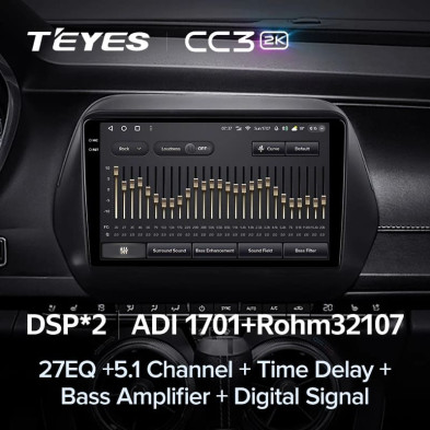 Штатная магнитола Teyes CC3 2K 4/32 Chevrolet Camaro 6 (2015-2023)