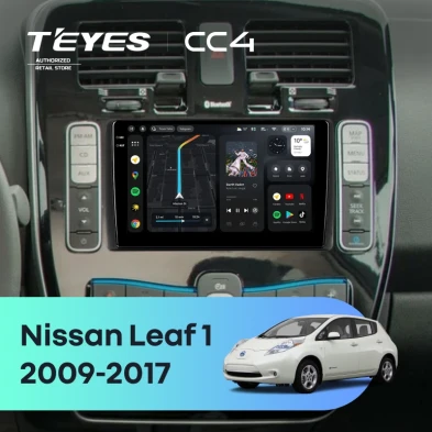 Штатная магнитола Teyes CC4 6/64 Nissan Leaf 1 (2009-2017)