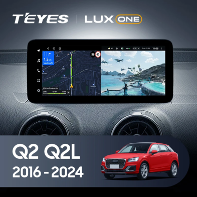 Штатная магнитола Teyes LUX ONE 4/32 Audi Q2 Q2L GA (2016-2024)