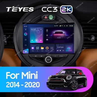 Штатная магнитола Teyes CC3 2K 360 6/128 Mini Cooper (2014-2020)