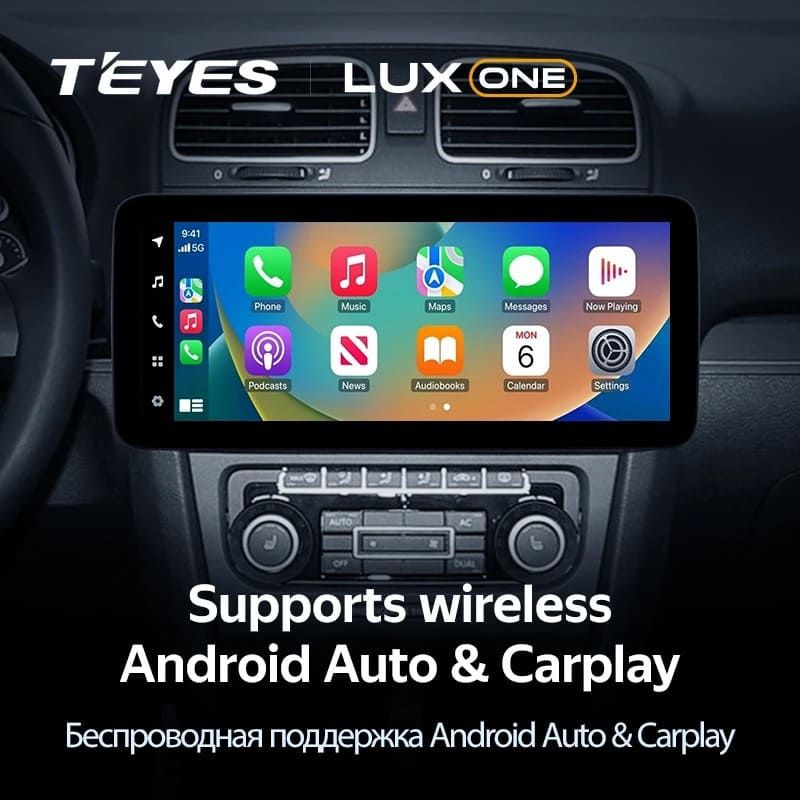 Штатная магнитола Teyes LUX ONE 6/128 Volkswagen Scirocco (2008-2015)
