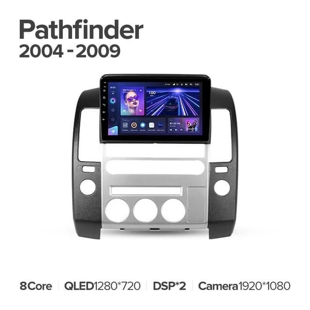 Штатная магнитола Teyes CC3L 4/64 Nissan Pathfinder R51 (2004-2009) F2