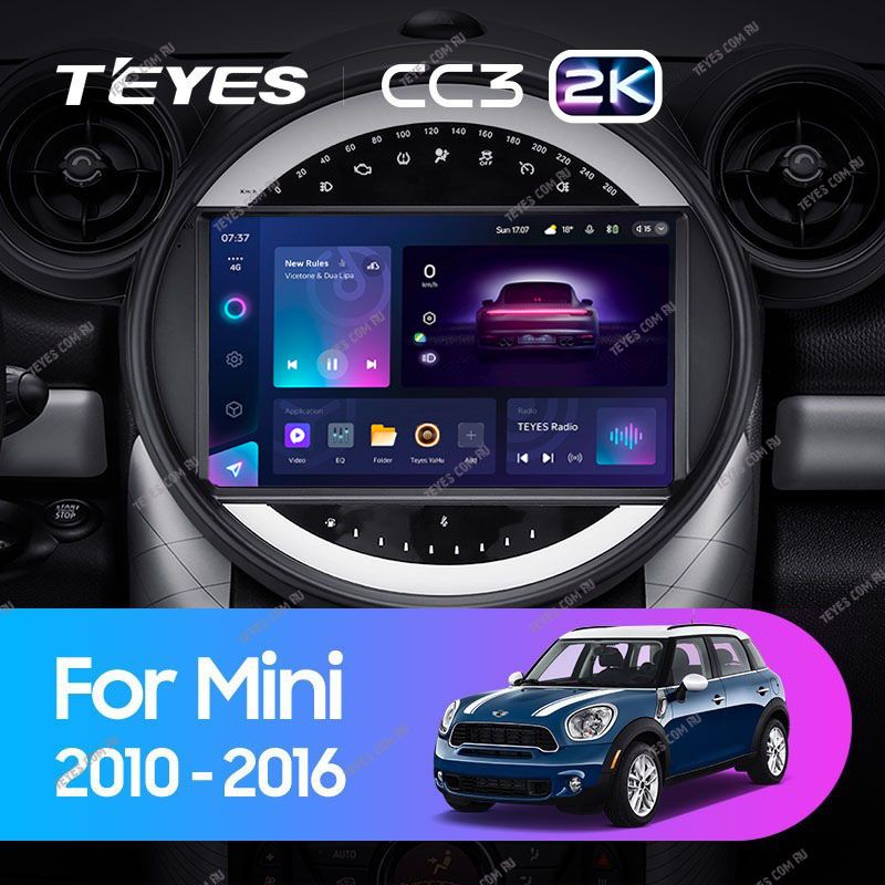 Штатная магнитола Teyes CC3 2K 4/64 Mini Cooper (2010-2016) F2