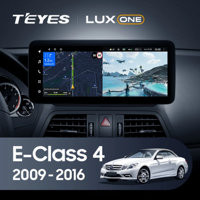 Штатная магнитола Teyes LUX ONE 4/32 Mercedes-Benz E-Class 4 W212 S207 A207 S212 C207 (NTG 4.0) (2009-2016) F2 Universal