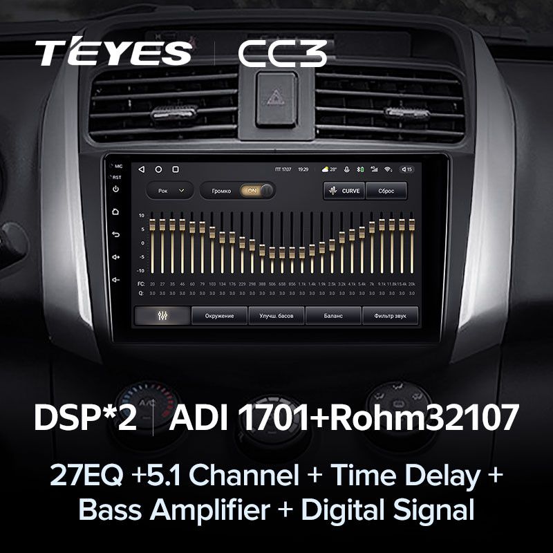 Штатная магнитола Teyes CC3 4/32 Lifan X60 (2012-2018)