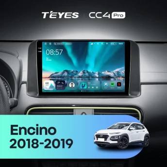 Штатная магнитола Teyes CC4 Pro 8/128 Hyundai Encino (2018-2019)