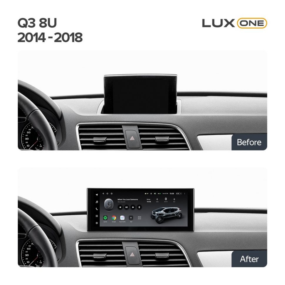 Штатная магнитола Teyes LUX ONE 6/128 Audi Q3 8U (2014-2018) (В)