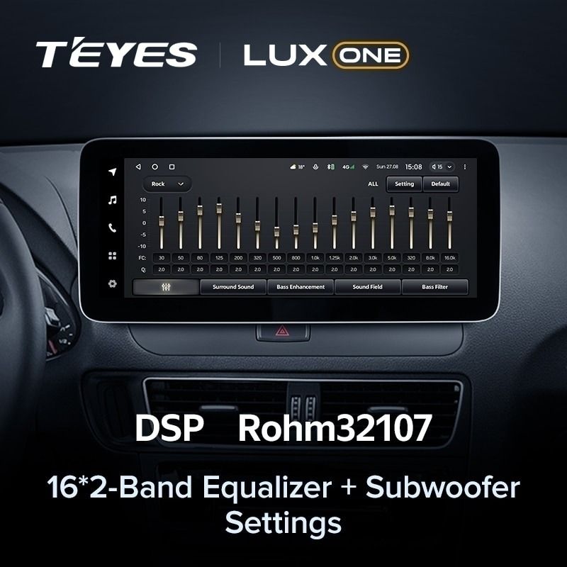 Штатная магнитола Teyes LUX ONE 6/128 Audi Q3 8U (2014-2018) (В)