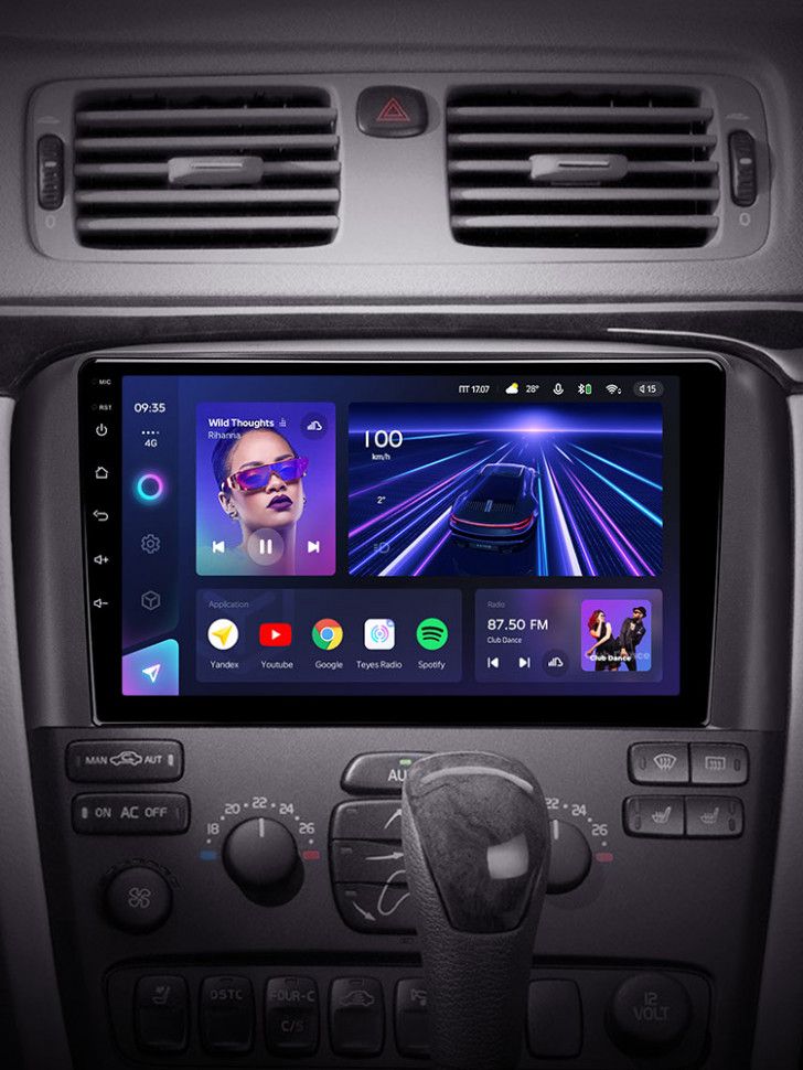 Штатная магнитола Teyes CC3 4/32 Volvo S80 1 (1998-2006)