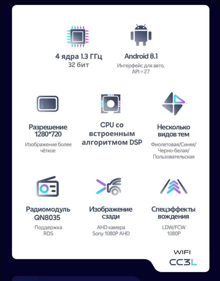 Штатная магнитола Teyes CC3L WiFi 2/32 Subaru XV (2017-2023)