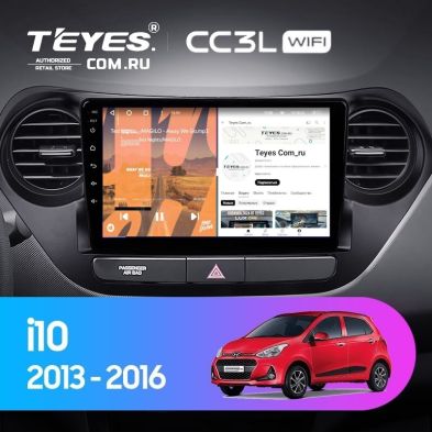 Штатная магнитола Teyes CC3L WiFi 2/32 Hyundai i10 (2013-2016)