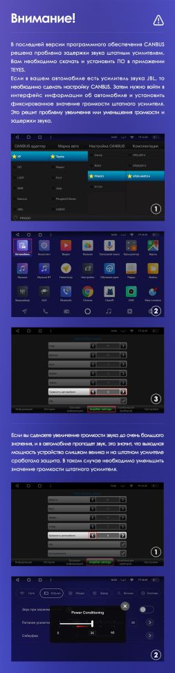 Штатная магнитола Teyes CC3 6/128 Toyota Land Cruiser Prado 150 (2013-2017)