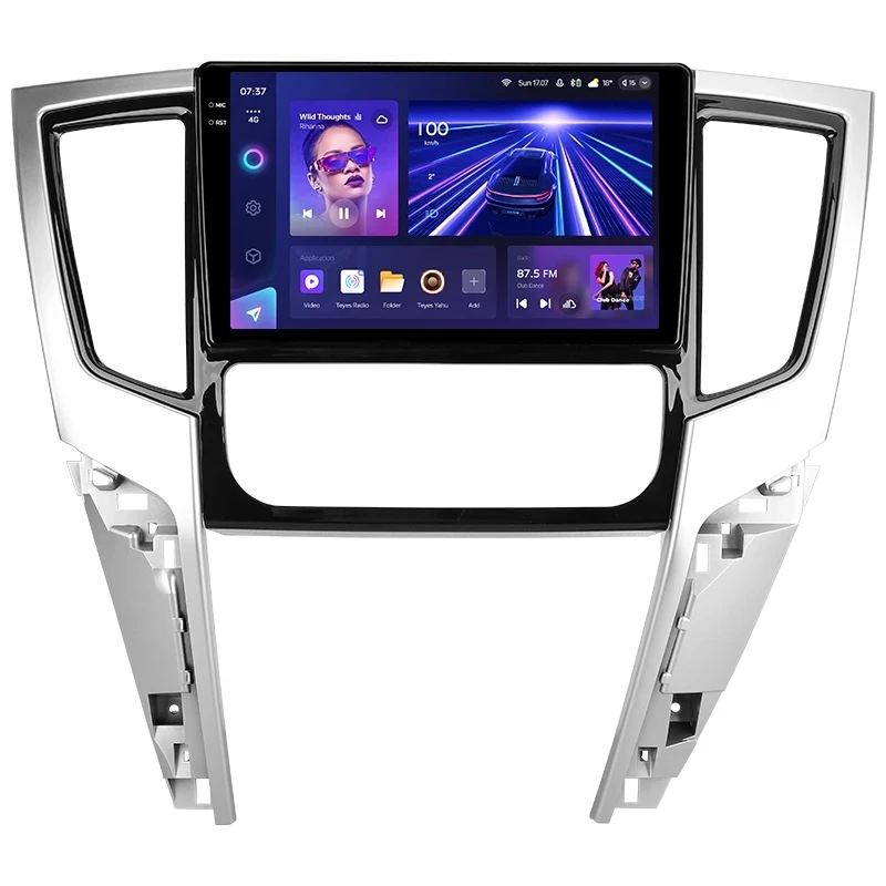 Переходная рамка Mitsubishi L200 (2018-2020) F2 Левый руль (9")