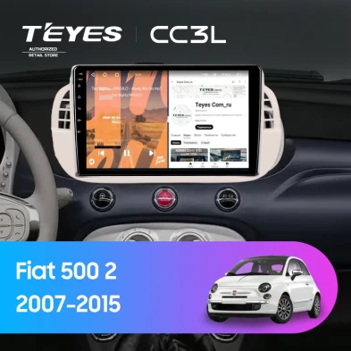 Штатная магнитола Teyes CC3L 4/32 Fiat 500 2 (2007-2015)