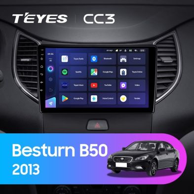 Штатная магнитола Teyes CC3 4/32 FAW Besturn B50 2013+ F1