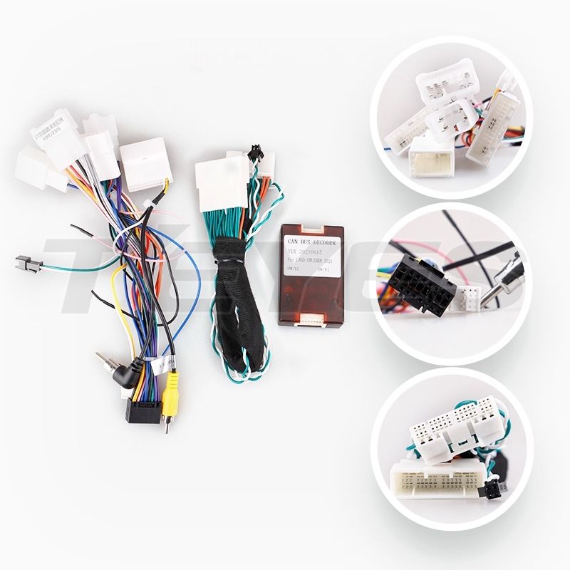 Переходная рамка Toyota Land Cruiser 300 (2021-2023) (10")