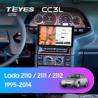 Штатная магнитола Teyes CC3L 4/64 Lada 2112 (1995-2014)