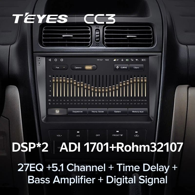 Штатная магнитола Teyes CC3 4/32 Toyota Altezza XE10 (1998-2005)