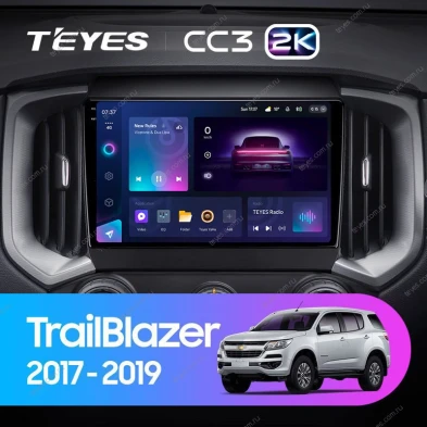 Штатная магнитола Teyes CC3 2K 4/64 Chevrolet TrailBlazer (2017-2019)