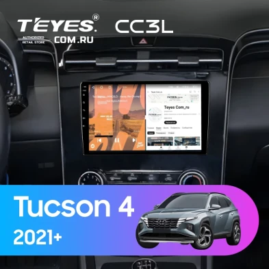Штатная магнитола Teyes CC3L 4/32 Hyundai Tucson 4 (2021-2025) (кондиционер)