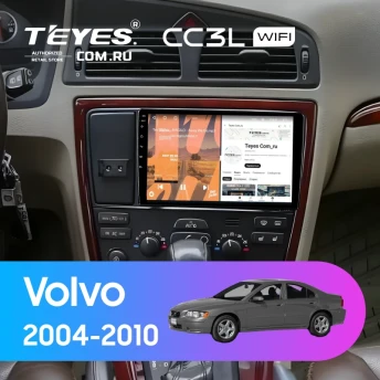 Штатная магнитола Teyes CC3L WiFi 2/32 Volvo S60 (2004-2010)