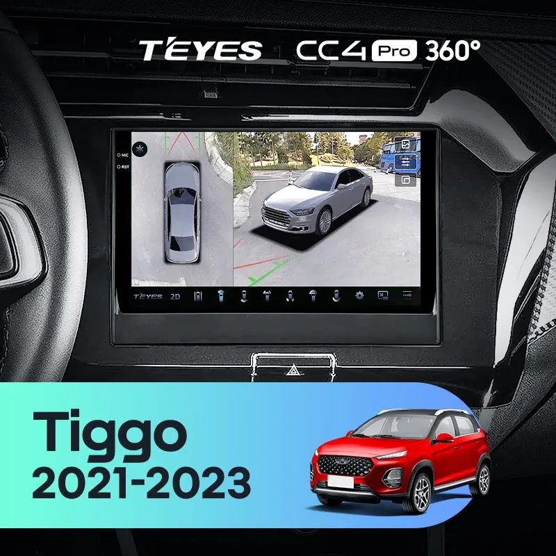 Штатная магнитола Teyes CC4 Pro 360 12/256 Chery Tiggo 3x 1 (2021-2023)