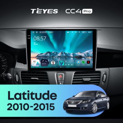 Штатная магнитола Teyes CC4 Pro 12/256 Renault Latitude 1 (2010-2015)