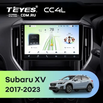 Штатная магнитола Teyes CC4L 6/64 Subaru XV (2017-2023)