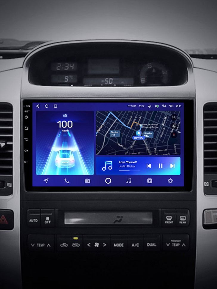 Штатная магнитола Teyes CC2 Plus 4/32 Toyota Land Cruiser Prado J120 (2004-2009) F1 Тип-B