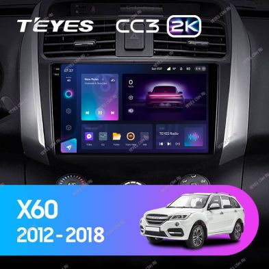 Штатная магнитола Teyes CC3 2K 4/32 Lifan X60 (2012-2018)